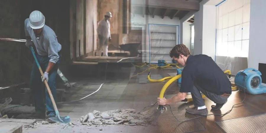 Water Damage Restoration services in Peoria, IL